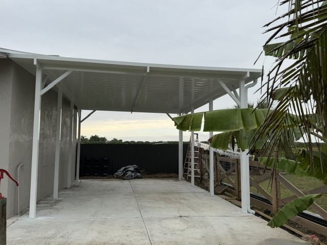 Aluminum carport